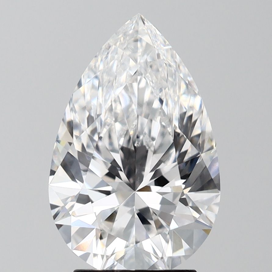 Lab Grown Diamond Lab-grown 3,05Ct D-VVS2 Pear - IGILG795602595 1
