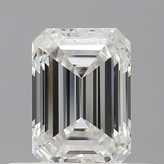 Diamond Natural 0,52Ct F-VVS1 Emerald - GIA6552171987 1