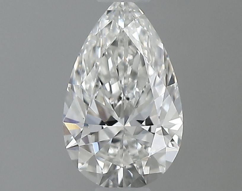Diamond Natural 0,36Ct F-IF Pear - GIA6551713391 1