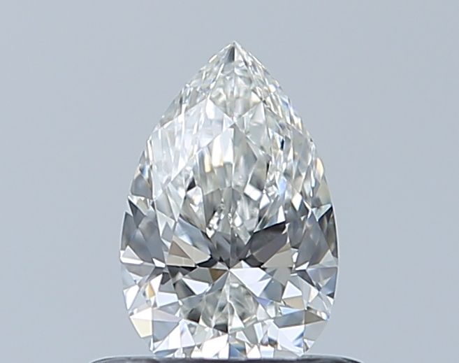 Diamond Natural 0,51Ct G-VVS2 Pear - GIA5553617699 1