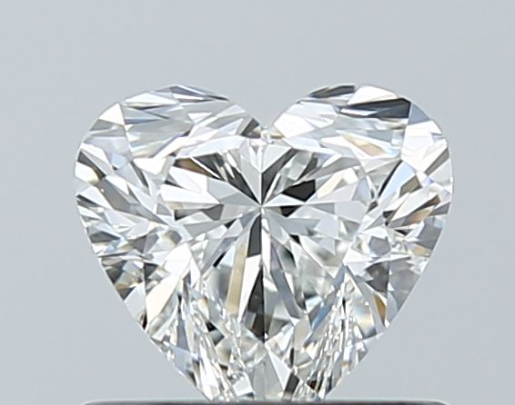 Diamond Natural 0,7Ct H-VS1 Heart - GIA6552661702 1