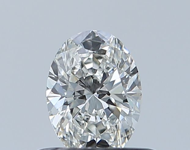 Diamond Natural 0,5Ct H-VVS1 Oval - GIA6555571115 1