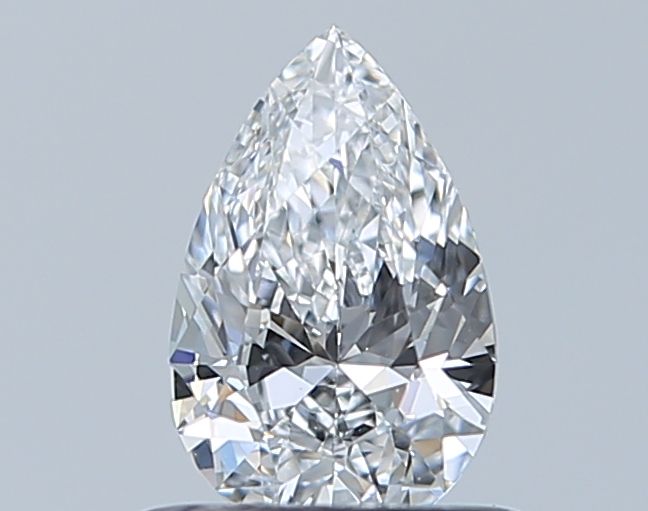 Diamond Natural 0,55Ct E-VVS2 Pear - GIA7558571560 1