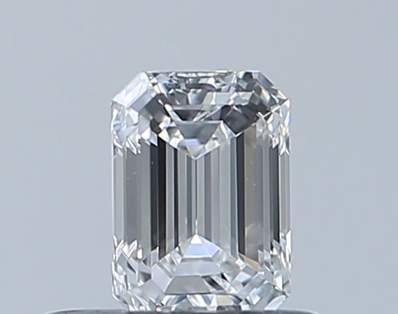 Diamond Natural 0,43Ct D-IF Emerald - GIA6555568412 1