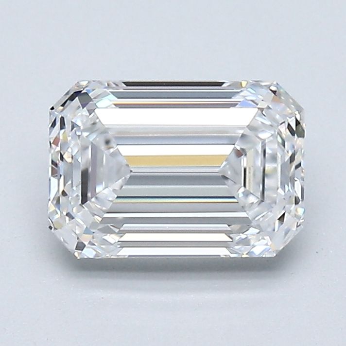Diamond Natural 1,3Ct D-VVS2 Emerald - GIA5546881654 1