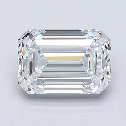 Diamond Natural 1,3Ct D-VVS2 Emerald - GIA5546881654 1