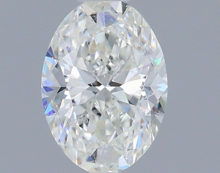 Diamond Natural 0,72Ct H-SI2 Oval - GIA5553604601 1