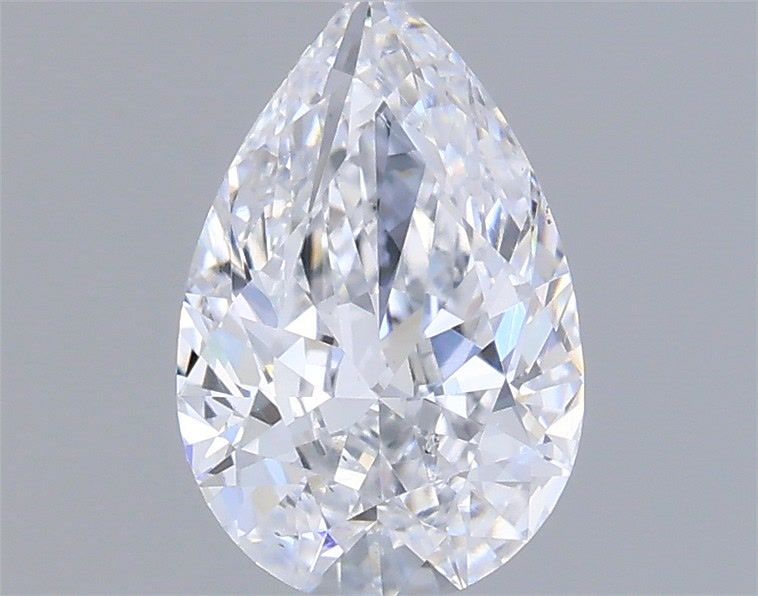 Diamond Natural 0,52Ct D-SI1 Pear - GIA7551605007 1