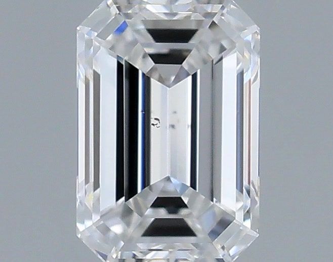 Diamond Natural 0,3Ct F-SI1 Emerald - GIA5556610168 1
