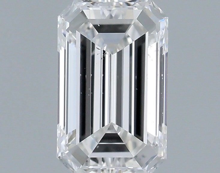 Diamond Natural 0,3Ct F-SI1 Emerald - GIA1555640091 1