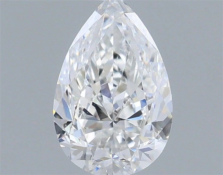 Diamond Natural 0,4Ct F-SI1 Pear - GIA6552694105 1