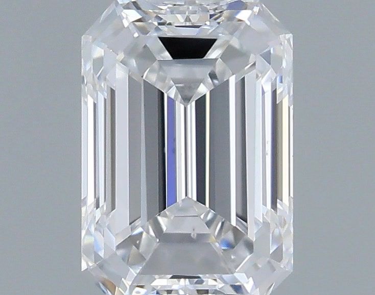Diamond Natural 0,4Ct D-SI1 Emerald - GIA7552688162 1