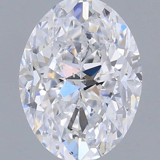 Diamond Natural 0,5Ct D-SI1 Oval - GIA2557688597 1
