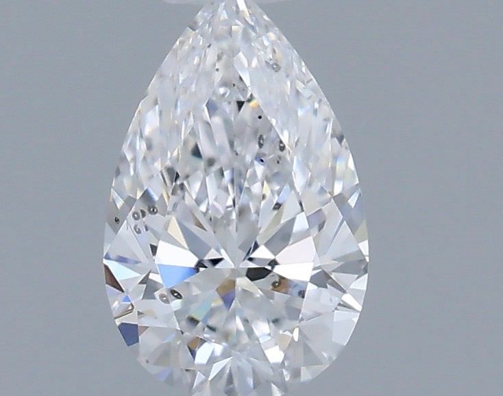 Diamond Natural 0,41Ct D-SI1 Pear - GIA2557629595 1