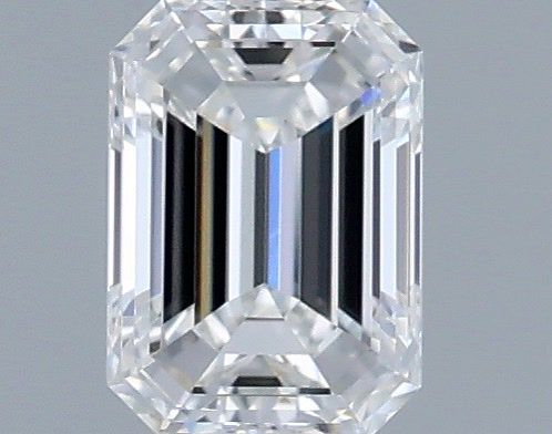 Diamond Natural 0,39Ct F-IF Emerald - GIA1553610151 1