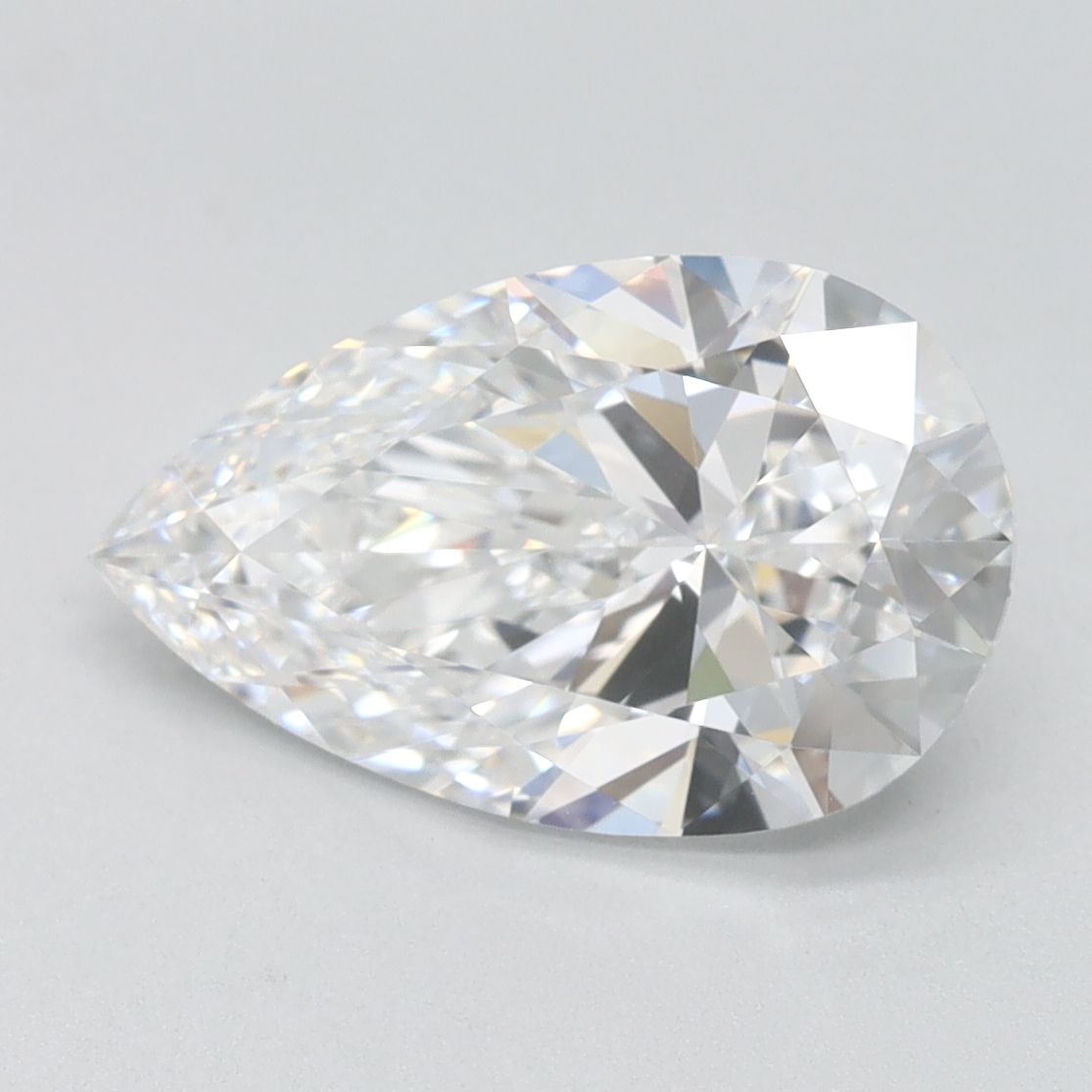 Lab Grown Diamond Lab-grown 2,06Ct D-FL Pear - IGILG811634598 1