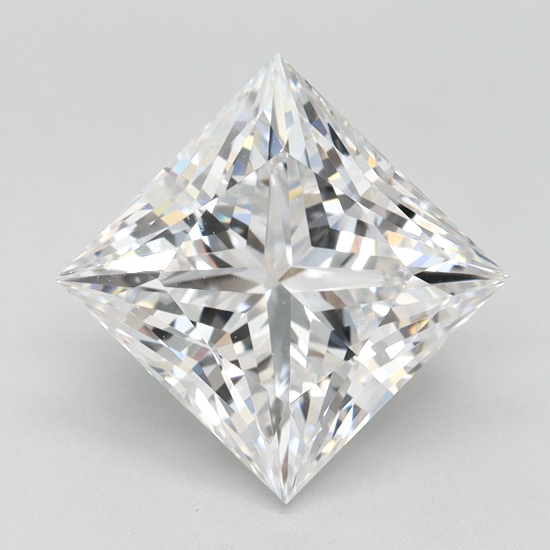 Lab Grown Diamond Lab-grown 2,83Ct D-FL Princess - IGILG811634608 1