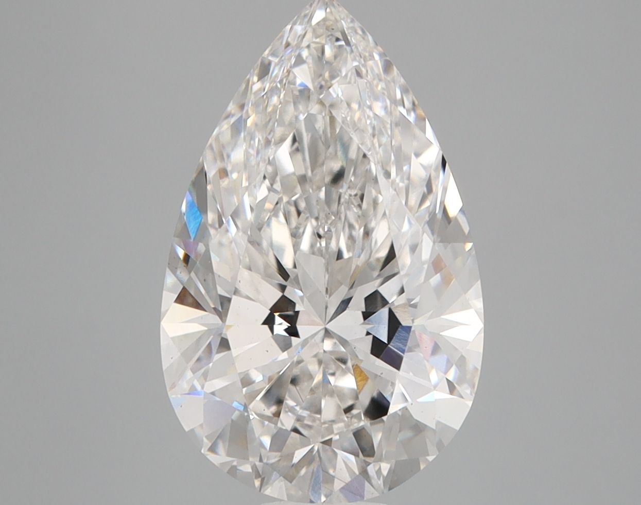 Lab Grown Diamond Lab-grown 3,79Ct E-VS2 Pear - IGILG696507082 1