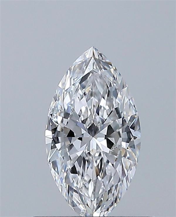 Diamond Natural 0,5Ct D-SI1 Marquise - GIA7552708670 1