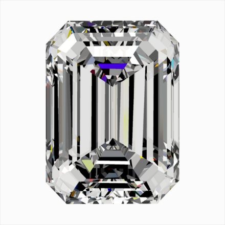 Diamond Natural 0,4Ct J-VS2 Emerald - GIA7551710549 1