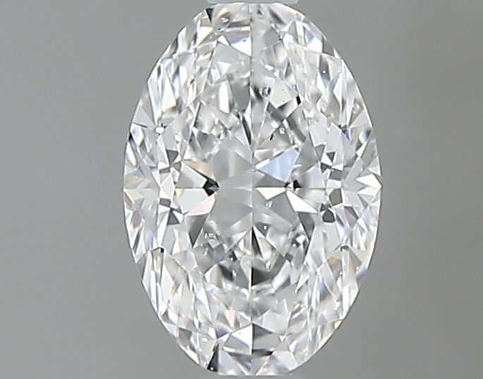 Diamond Natural 0,62Ct D-SI2 Oval - GIA2557712944 1