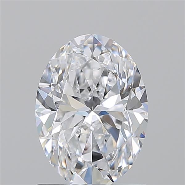 Diamond Natural 1,3Ct D-VS1 Oval - GIA7548818288 1