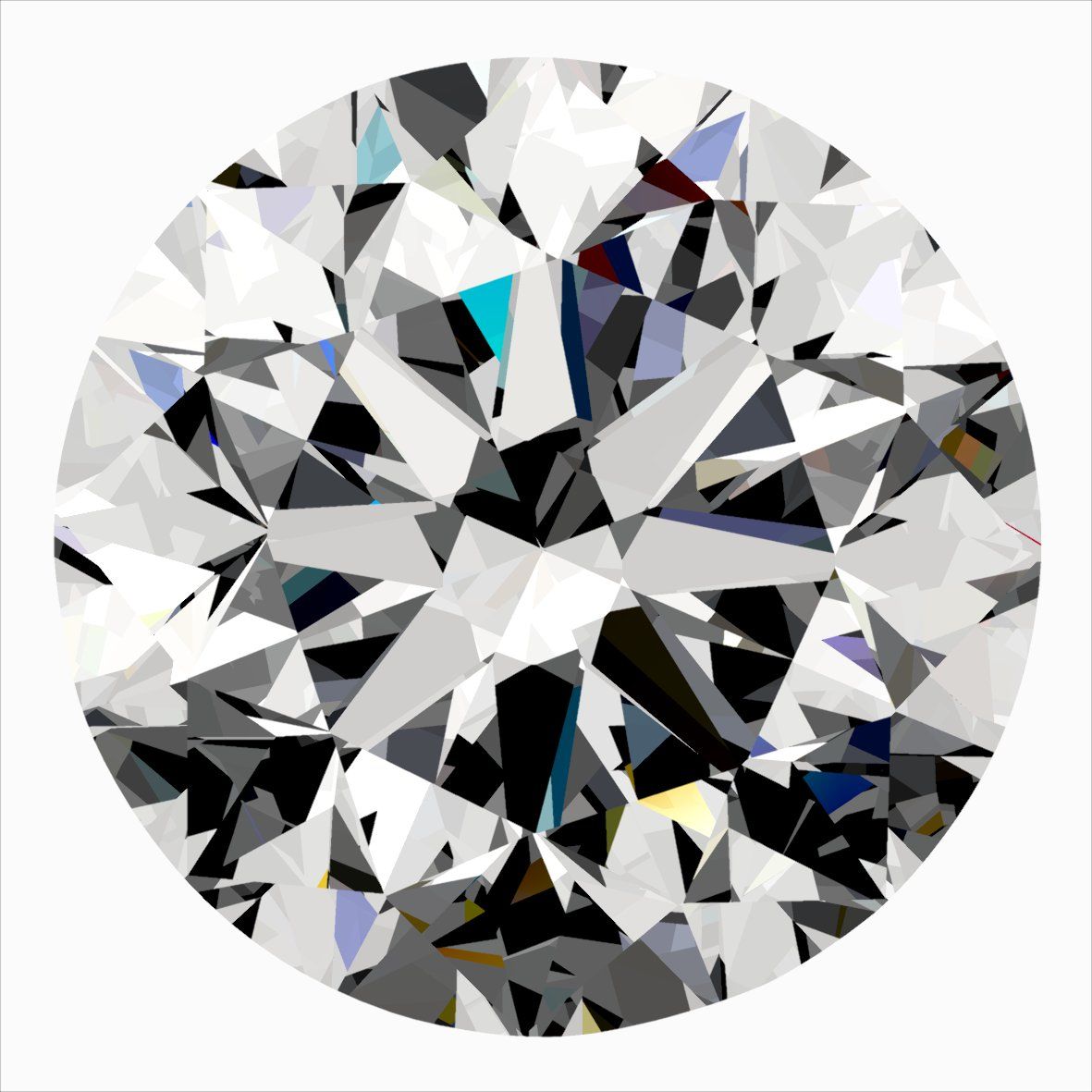 Diamond Natural 0,3Ct I-SI1 Round - GIA6555609914 1