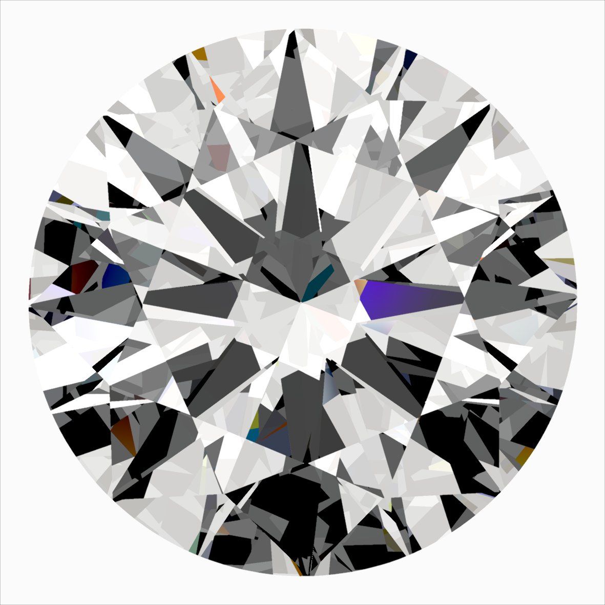 Diamond Natural 0,51Ct H-VVS2 Round - GIA6552710403 1
