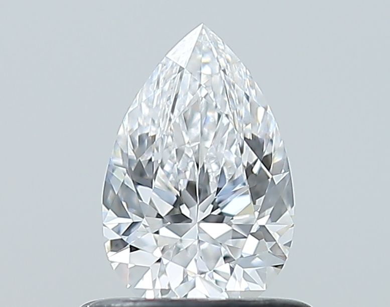 Diamond Natural 0,6Ct D-VVS2 Pear - GIA6552617313 1