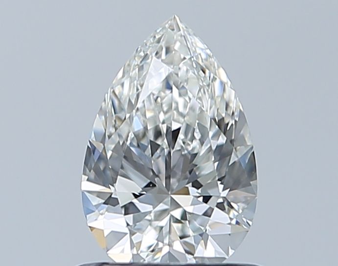 Diamond Natural 0,7Ct H-VVS2 Pear - GIA7556661625 1