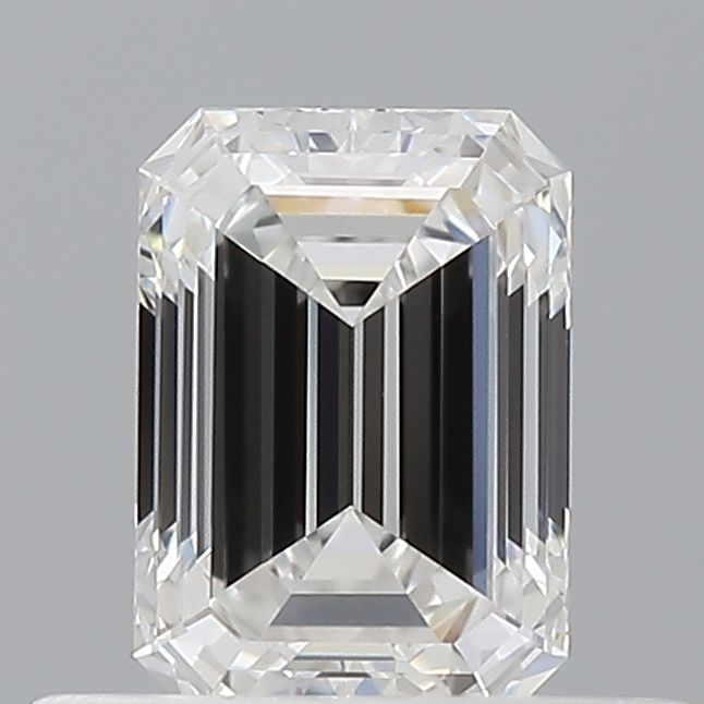 Diamond Natural 0,51Ct F-VVS2 Emerald - GIA2557601494 1