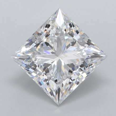 Lab Grown Diamond Lab-grown 2,57Ct D-FL Princess - IGILG794622348 1