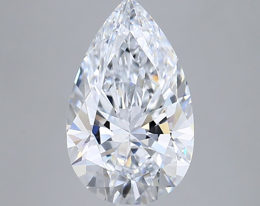 Lab Grown Diamond Lab-grown 3,24Ct E-VVS1 Pear - IGILG758578759 1
