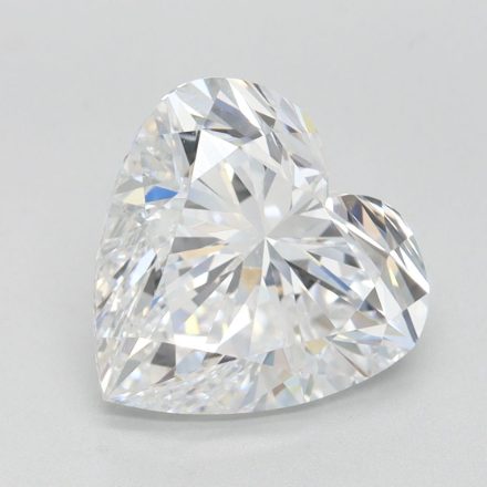 Lab Grown Diamond Lab-grown 3,04Ct D-FL Heart - IGILG804660275 1