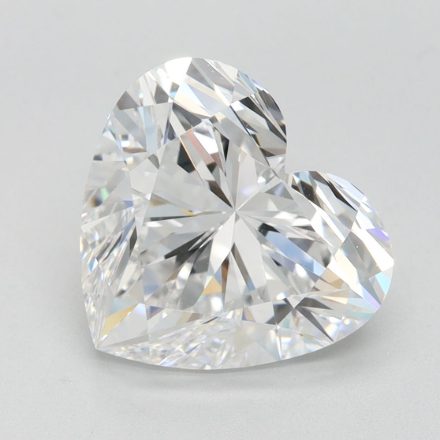 Lab Grown Diamond Lab-grown 3,21Ct D-FL Heart - IGILG804660159 1