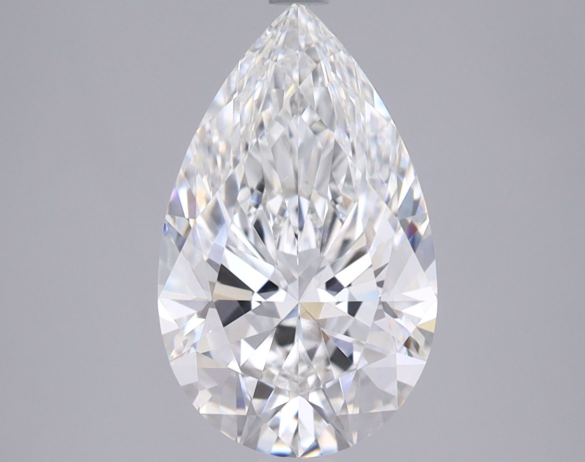 Lab Grown Diamond Lab-grown 2,71Ct F-VS1 Pear - GIA7486735846 1