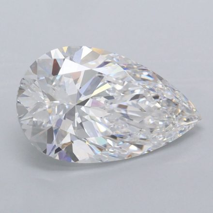 Lab Grown Diamond Lab-grown 2,58Ct D-FL Pear - IGILG788629936 1