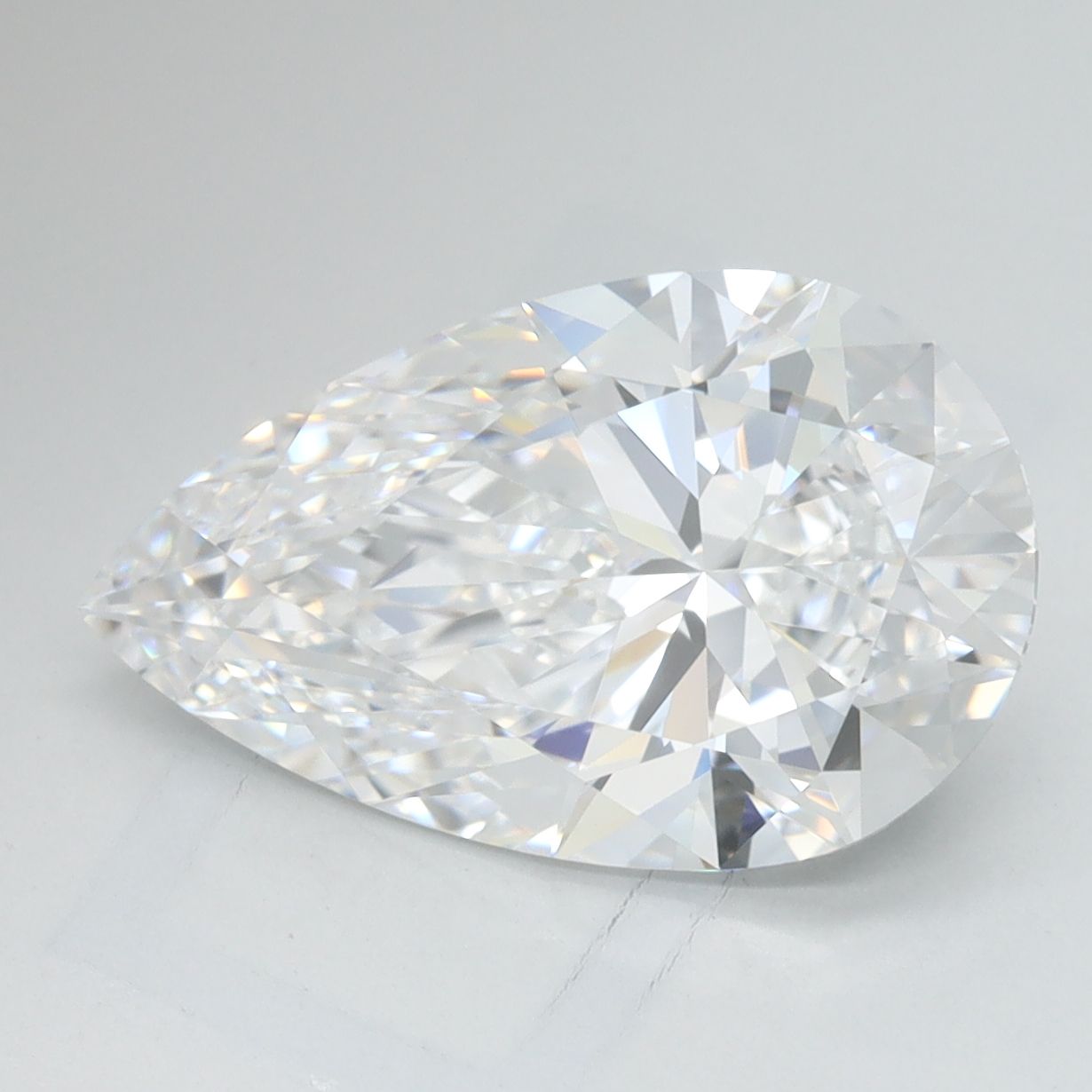 Lab Grown Diamond Lab-grown 3Ct D-IF Pear - IGILG745507124 1