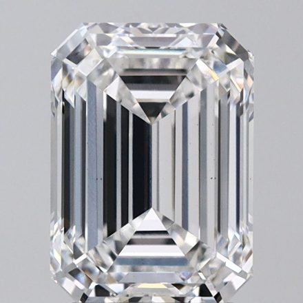 Lab Grown Diamond Lab-grown 3Ct E-VS2 Emerald - GIA3495489557 1