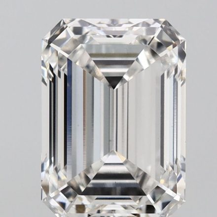 Lab Grown Diamond Lab-grown 1,58Ct E-VS1 Emerald - IGI648474063 1