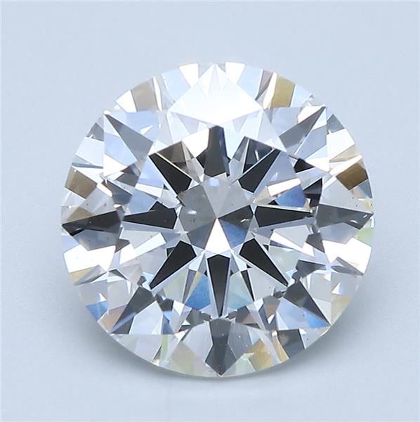 Lab Grown Diamond Lab-grown 3,72Ct D-VS2 Round - IGILG752522240 1