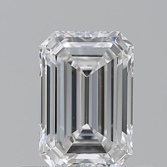 Diamond Natural 0,61Ct F-VVS2 Emerald - GIA5242003289 1