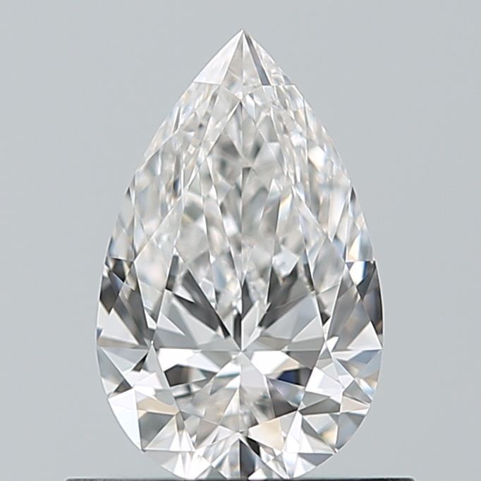 Diamond Natural 0,61Ct F-VVS2 Pear - GIA1558700595 1