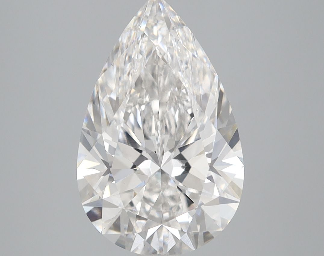 Lab Grown Diamond Lab-grown 2,59Ct F-VS1 Pear - GIA6482519775 1