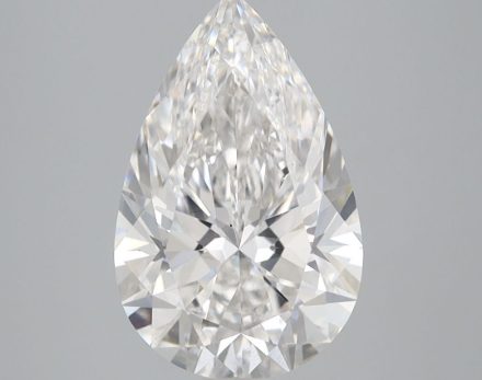 Lab Grown Diamond Lab-grown 2,59Ct F-VS1 Pear - GIA6482519775 1