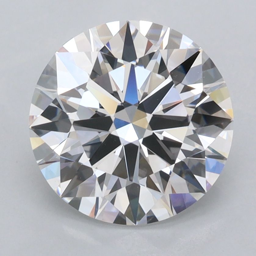 Lab Grown Diamond Lab-grown 2,73Ct D-FL Round - IGILG815697566 1