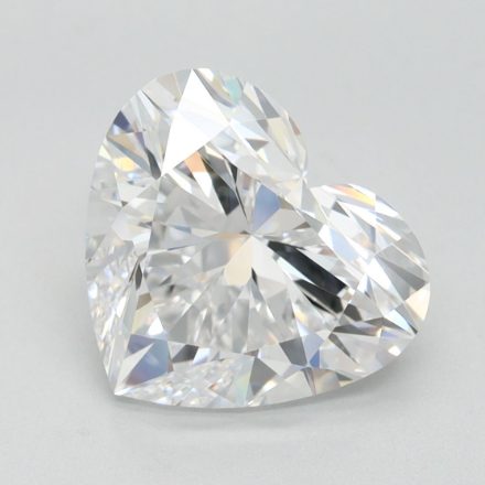 Lab Grown Diamond Lab-grown 3,03Ct D-FL Heart - IGILG811634647 1