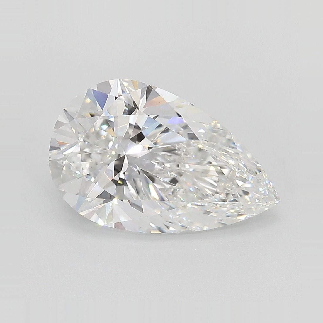 Lab Grown Diamond Lab-grown 3,44Ct E-VS1 Pear - IGILG813663193 1