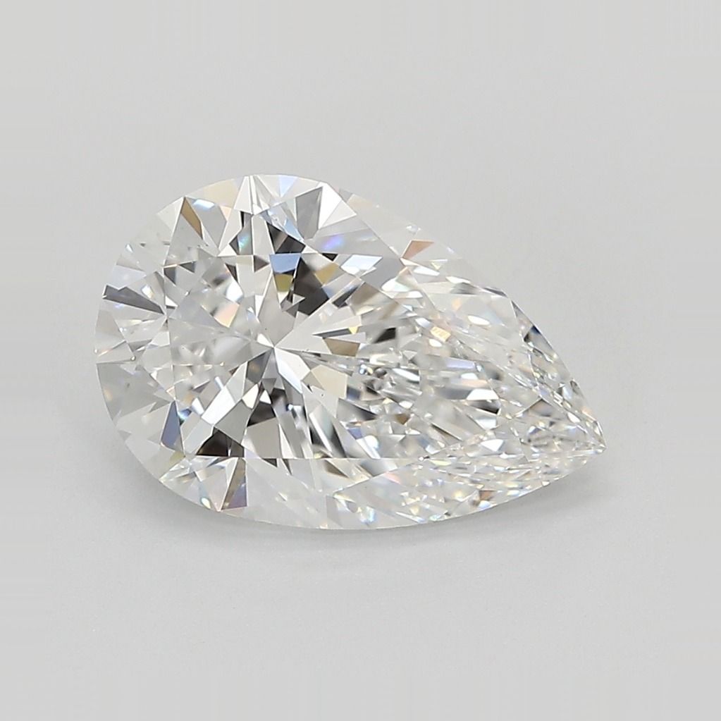Lab Grown Diamond Lab-grown 2,93Ct E-VVS2 Pear - IGILG813640443 1