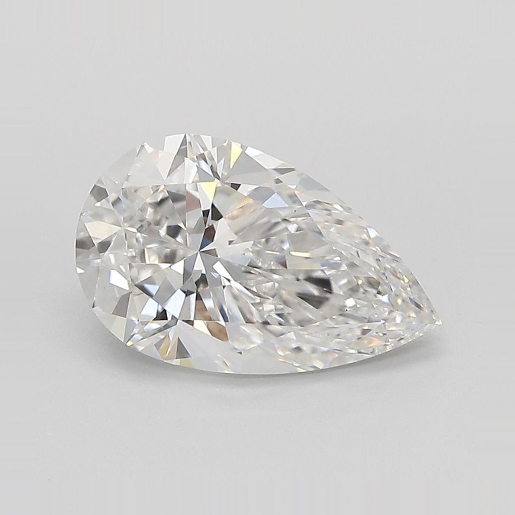 Lab Grown Diamond Lab-grown 2,56Ct E-VS1 Pear - IGILG813621436 1